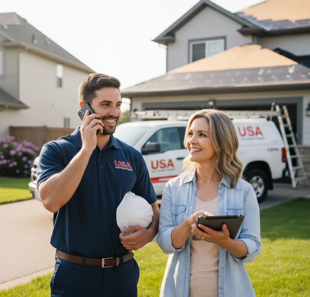 USA Roof Repair Experts customer support in Glen Ellyn
